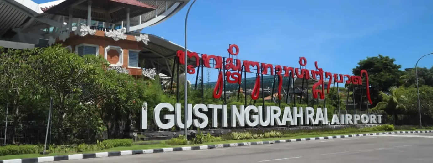 Ngurah Rai Airport Denpasar (DPS) Bali.
